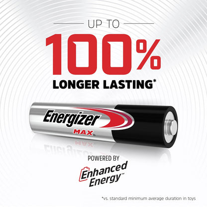 MAX AAA Batteries (48 Pack), Triple a Alkaline Batteries