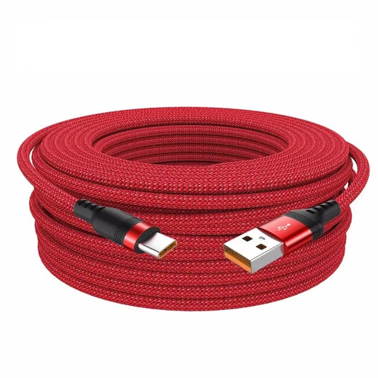 Extended 5/3/2/1-Meter Type-C USB Android 5A Super- Charging Cable Suitable for Huawei, Xiaomi, Vivo, and Leeco Phone Data Cable