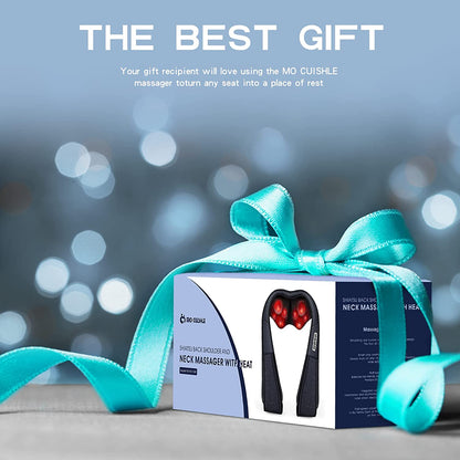 Gifts for Women, Shiatsu Back Shoulder & Neck Massager with Heat