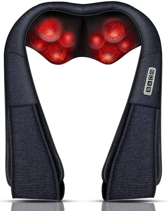 Gifts for Women, Shiatsu Back Shoulder & Neck Massager with Heat