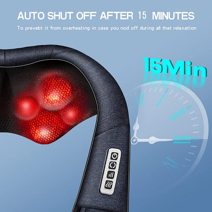 Gifts for Women, Shiatsu Back Shoulder & Neck Massager with Heat