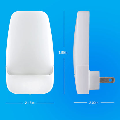 GE Plug in Night Light with Dusk to Dawn Sensor, 8 Pack